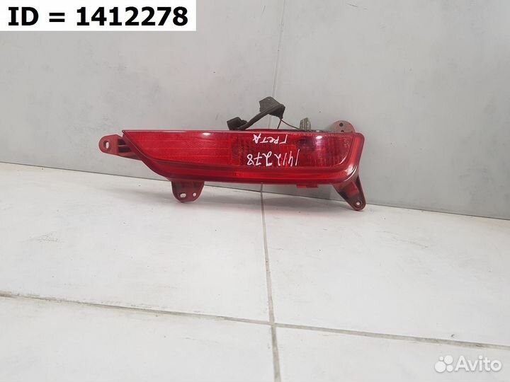 Фонарь заднего бампера левый Hyundai Creta