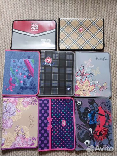 Канцелярия для школы: тетради, обложки, папки нов