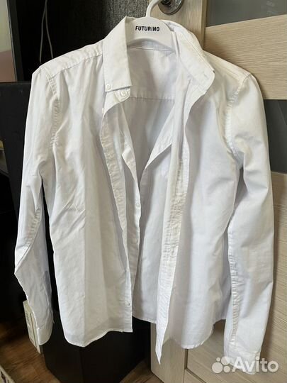 Рубашка школьная 146 2 шт