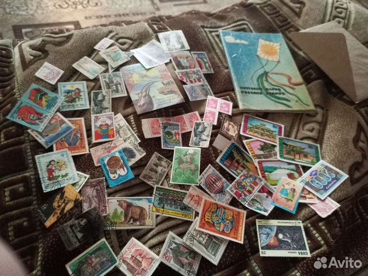 Почтовые марки разные