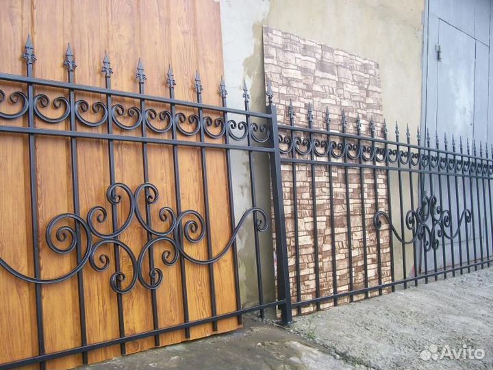 Кованный забор