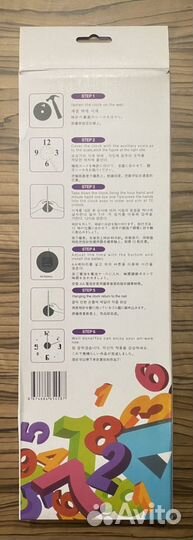 Часы настенные электронные Diy clock