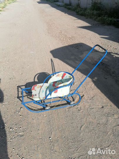 Санки на колесах