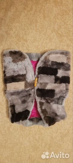 Жилетка из овчины детская