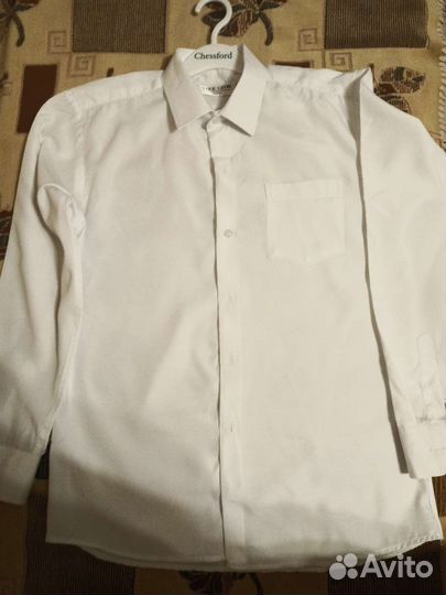 Рубашка белая 146
