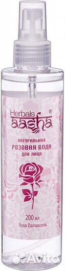 Розовая вода спрей Aasha Herbals 200 мл