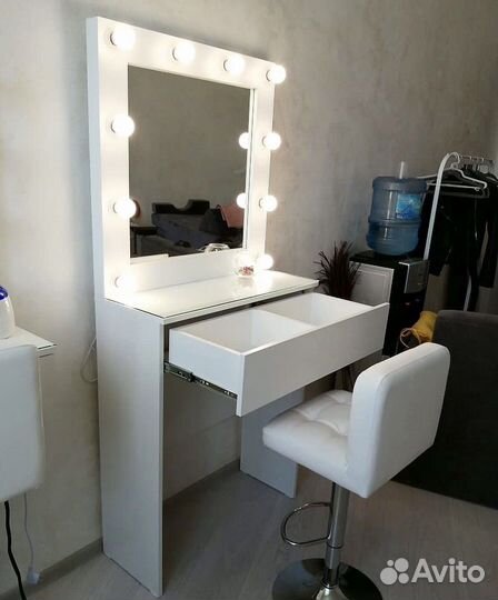 Гримерное зеркало бровиста визажиста