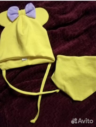 Шапка и снуд для девочки