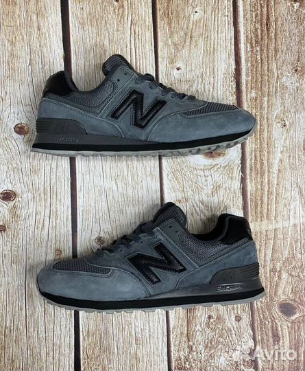 Кроссовки New Balance 574 серые комфорт