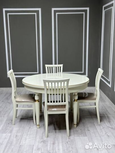 Стол, стулья набор. Доставка по всей России