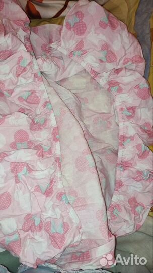 Простынь на резинке 120 60