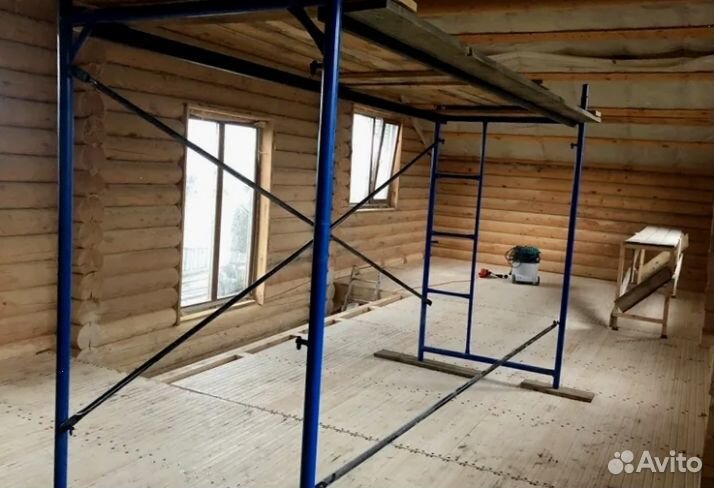 Прочные рамные строительные леса