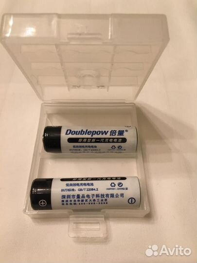 Аккумуляторные батарейки AA Doublepow 1.2v 2700 mA
