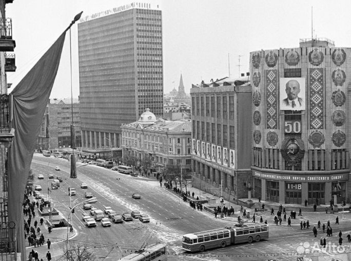 Москва СССР архивные фото 1,8 млн