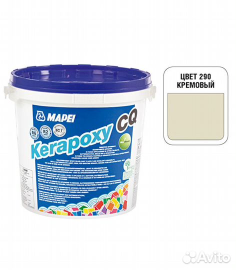 Kerapoxy CQ эпоксидная затирка