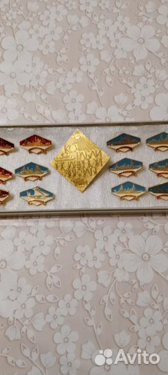 Значки Корабли-герои Северного морского пути