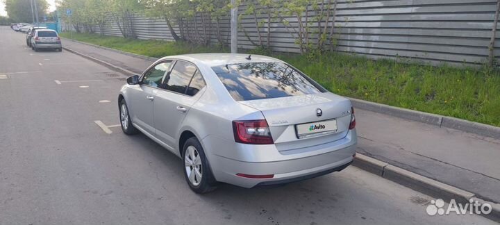 Skoda Octavia 1.6 AT, 2017, 43 800 км