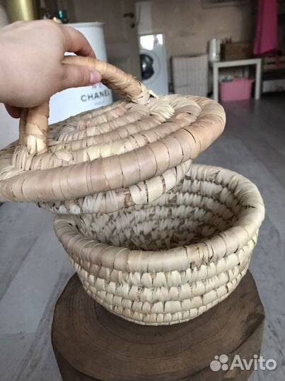 Плетеная корзинка