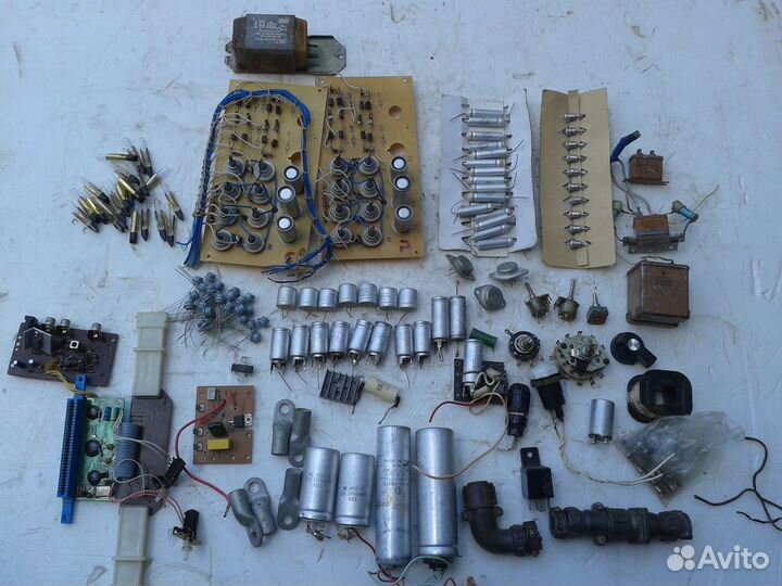 Конденсаторы, диоды, транзисторы