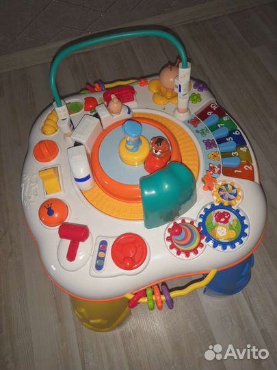 Развивающий стол и руль на коляску