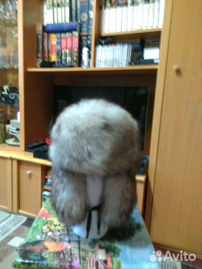 Шапка - ушанка меховая (песцовая)