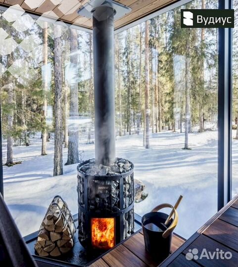 Модульный дом с сауной для глэмпинга