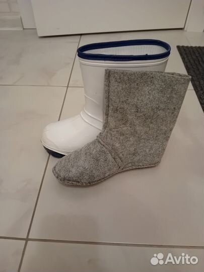 Детские резиновые сапоги 34 размер