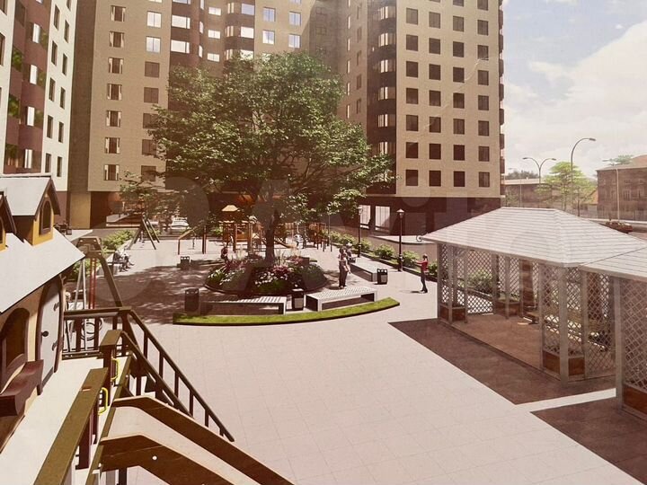 Квартира-студия, 23 м², 3/12 эт.