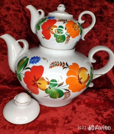 Чайник заварочный СССР большой и малый