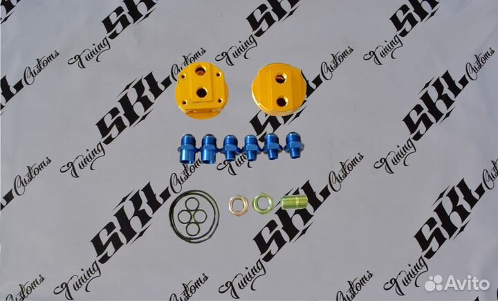 Проставка для установки масляного радитора (вынос)