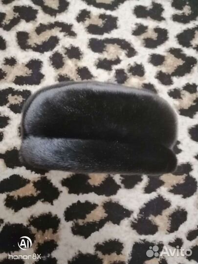 Норковая мужская кепка