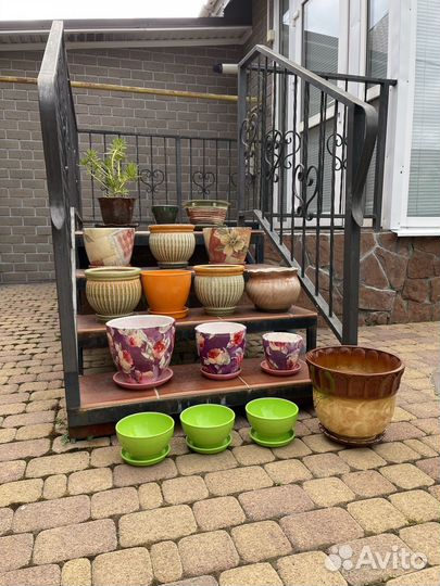 Керамические горшки