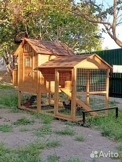 Курятник с выгулом