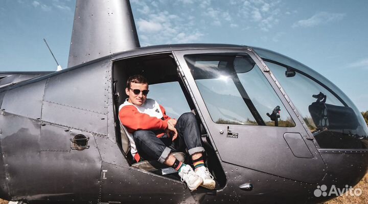 Полет на вертолете Robinson r44