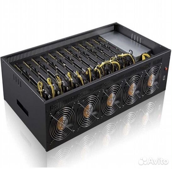 Корпус для майнинга на 8 карт