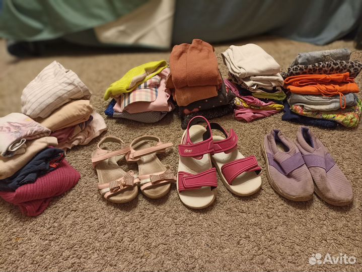 Вещи для девочки пакетом