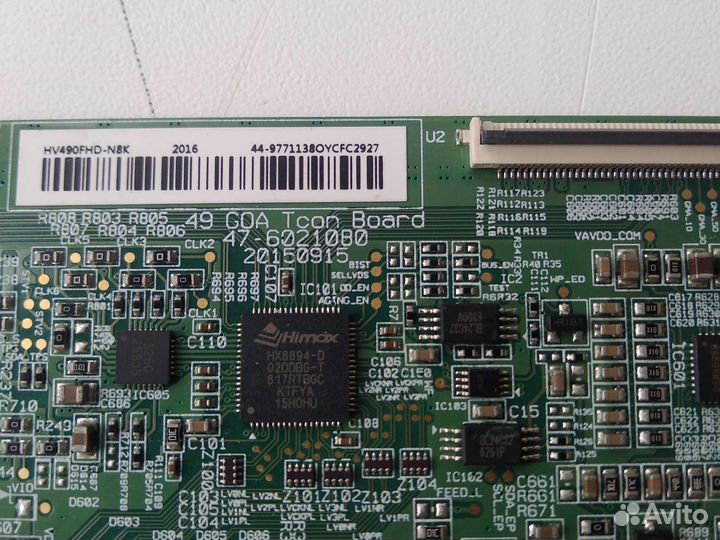 T-CON 49 GOA Tcon Board 47-6021080