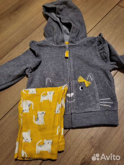 Детские вещи Carter's для девочки 0-12мес