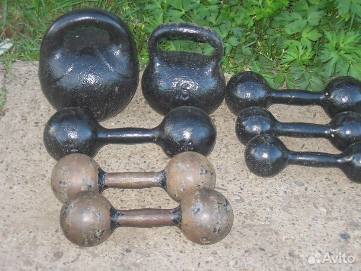 Гири гантели СССР