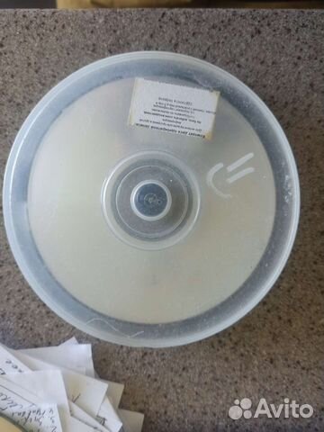 Диски для записи DVD /CD новые 4 шт