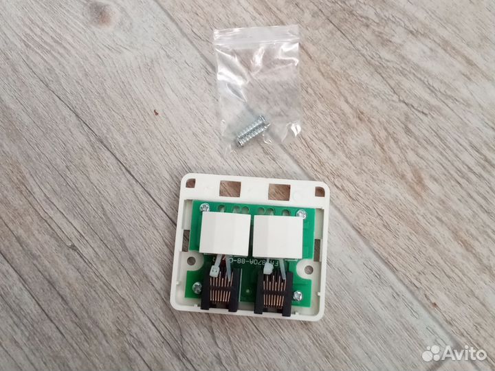 Розетка компьютерная rj-45 двойная бесплатно