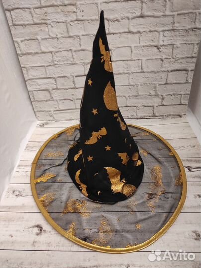 Колпак ведьмы на Хеллоуин
