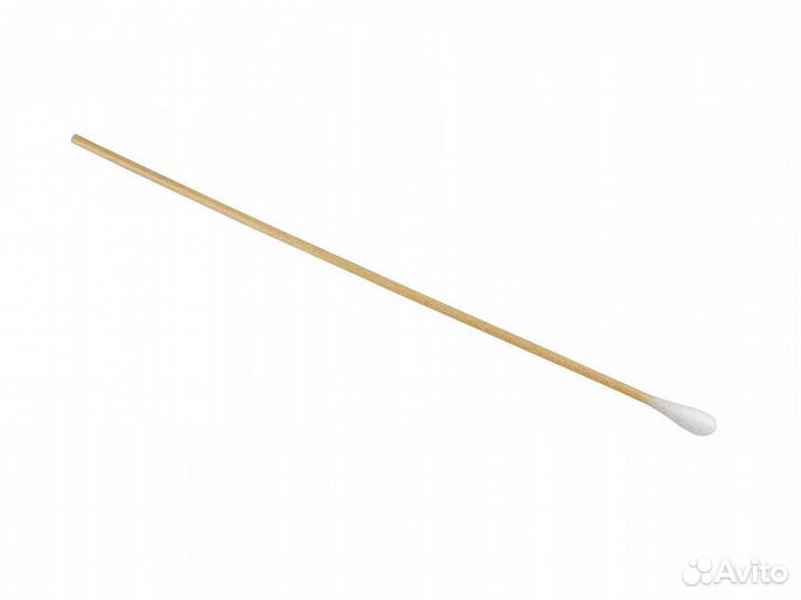 Палочка-тампон (дерево-хлопок) размер L, дл. 20см
