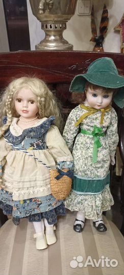 Кукла фарфоровая антикварная