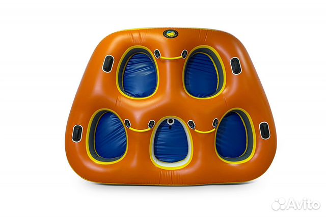 Надувная ватрушка для воды усиленная буксир