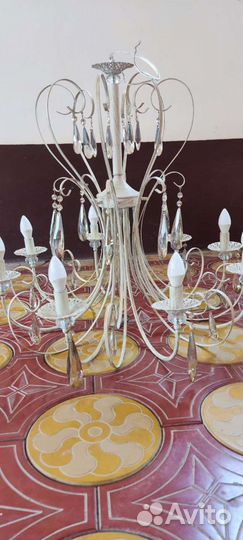 Люстра кованная
