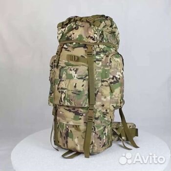 Рюкзак тактический военный 80л мультикам