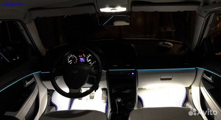 Подсветка салона на любой авто