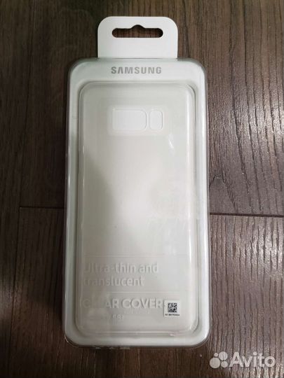 Оригинальный чехол для Samsung S8+ Clear Cover