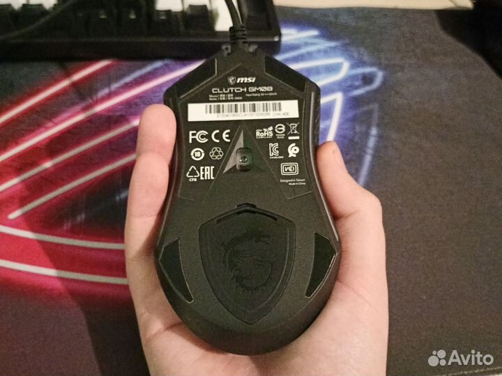 Мышь MSI glutch 08